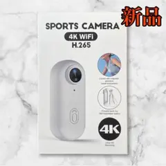 4K アクションカメラ ウェアラブルカメラ ボディカメラ Vlog 120度広角