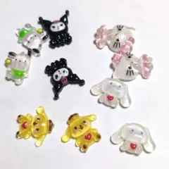 サンリオキャラクター ネイルパーツ 10個セット！