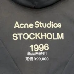 【新品未使用】Acne Studios 1996 バックロゴ パーカー Mのサムネイル