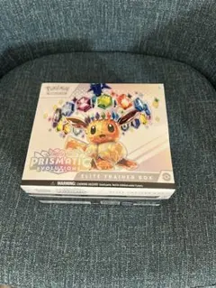 2026年最新】prismatic evolution エリートトレーナーboxの人気