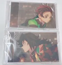 鬼滅の刃　冨岡義勇　竈門炭治郎　場面写そのままアクリルスタンド２枚セット