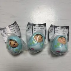 うなずきん　ガチャガチャ3個セット