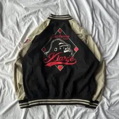 XLARGE リバーシブル　カラーブロックスタジャン