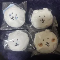 ナガノキャラクターズ くまだらけ ぬいぐるみくじ ふわもち！ E賞 4種セット