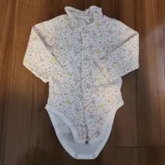 花柄ロンパース 12ヶ月 長袖