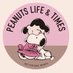 Peanuts LIFE & TIMES限定缶マグネット　スヌーピー