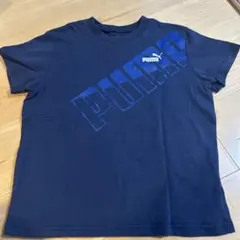 PUMA ネイビー Tシャツ 140