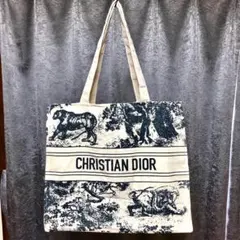 Dior ディオール　トワルドゥジュイ　トートバッグ　ノベルティ　非売品　紺