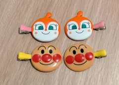 アンパンマン ドキンちゃん　ヘアクリップ 4個セット