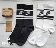 ＊新品＊ NIKE エッセンシャル ソックス 23-25cm M 2足のサムネイル