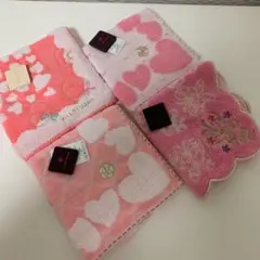 タオルハンカチ❤︎ブランド4点セット