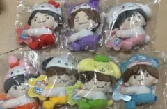 なにわ男子 × サンリオキャラクターズ コラボぬいぐるみ クリップマスコット