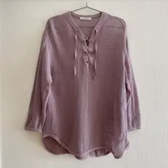 PHEENY バスケットメッシュレースアップ　パープルのサムネイル
