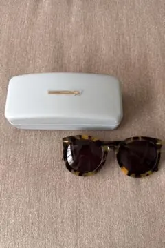 KAREN WALKER サングラス べっ甲柄 ケース付きのサムネイル