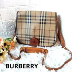 BURBERRY バーバリー ショルダーバッグ ノバチェック シャドーホース