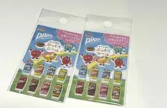 森永 Piknik オリジナルぷっくりシール 2枚セット
