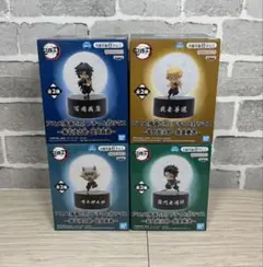 鬼滅の刃 プチっと灯リマス フィギュア 4種 2セット 鬼滅の刃 プチっと灯りマス 4体セット - メルカリ