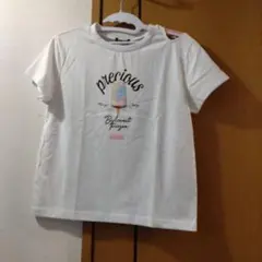 by love itアイスクリームプリント Tシャツ ホワイト　150cm