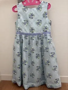 美品】ANNA SUI mini 総刺繍ワンピース 130 - メルカリ