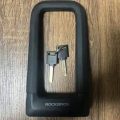 ROCKBROS 自転車 鍵 U字ロック カギ式 バイクロックのサムネイル