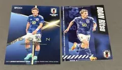 EPOCH2023 代表チップス サッカー日本代表カード　堂安律