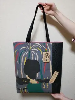 竹久夢二 ★ 手ぬぐいリメイク ★ Bag ★夏