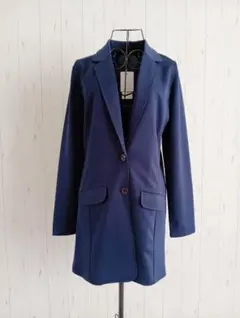 ネイビー テーラードジャケット