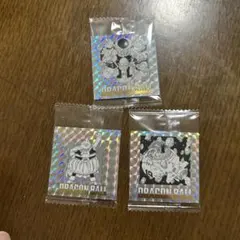 ドラゴンボール 40周年記念 シールウエハース 3枚まとめ売り