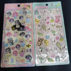 ディズニープリンセス　ピーナッツ　シール　ステッカー