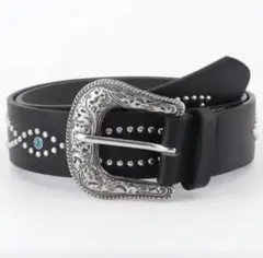 ウエスタンベルト 古着 アメカジ ターコイズ アンティーク y2k 韓国