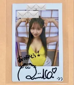 抽獎贈品 森脇梨々夏 親筆簽名拍立得
