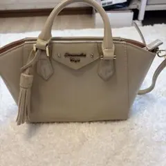 Samantha Vega 2way ハンドバッグ ベージュ