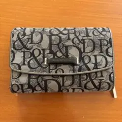 Pinky&Dianne ロゴプリント 三つ折り財布