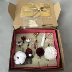 和装用花飾りセット 卒業式 成人式 入学式