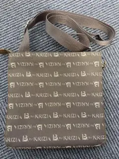 KRIZIA ロゴプリント ショルダーバッグ
