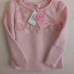 mezzo piano ピンク 長袖カットソー 120