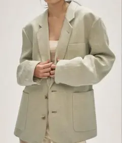 TODAYFUL Boyfriend Linen Jacket 38