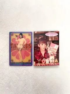 少女時代　テヨン　10周年トレカ　　セット テヨン10周年グッズ・LP・Voice ver.: 愛しテヨン少女時代