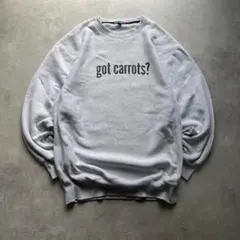 90s 00s got milk? オマージュ企業スウェット リバースウィーブ型