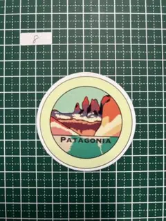 防水ステッカー　パタゴニア　8