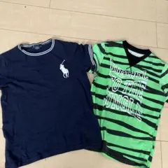 2枚セット　ラルフローレン　ディーゼル　Tシャツ　130