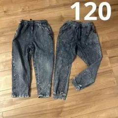 120 デニム パンツ スウェットのサムネイル