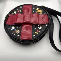 ディズニーストア限定 ミッキー リボン ショルダーバッグ 約19cm