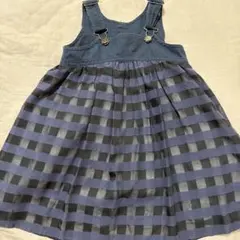 ヌヌフォルム nunuforme チェックワンピース　M