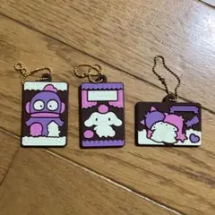 サンリオ　キャラパキ ラバーマスコット　3種セット
