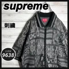 【入手困難!!】シュプリーム ✈︎刺繍 半袖シャツ ゆるだぼ 重ね着 希少