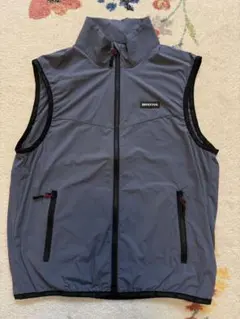 BRIEFING GOLF メンズナイロンジップベスト Mサイズ BRIEFING GOLF ゴルフ メンズベスト｜メンズウエア｜ゴルフ