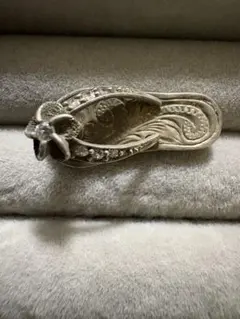 シルバー925 ハワイアンジュエリー サンダルモチーフ