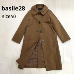 ⭐︎値下げ⭐︎basile28 コート 日本製 ロングコート 40 キャメル