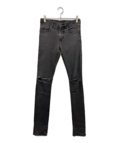 サンローランパリ エディ期 16SS ニークラッシュ カットオフ デニム